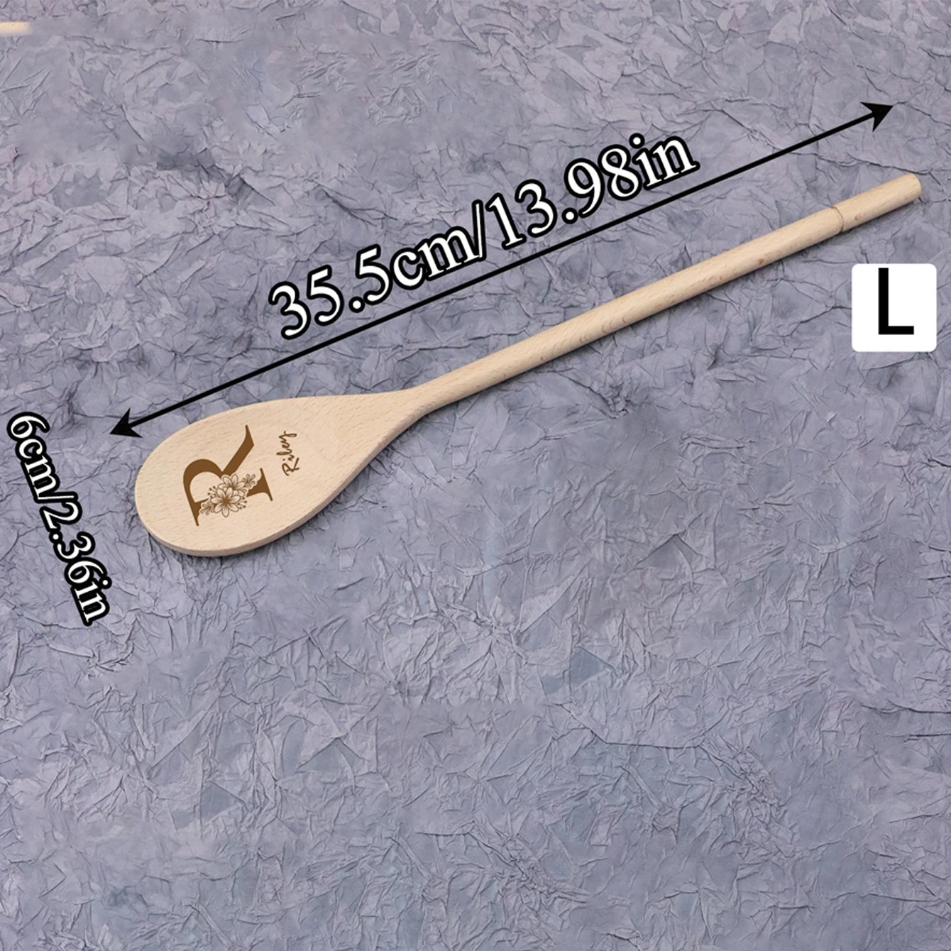 Custom Name Spoons, Personalized Wooden Spoons For Cooking, Customized Letters Soup Spoons, Customizable Teaspoons - Image 8